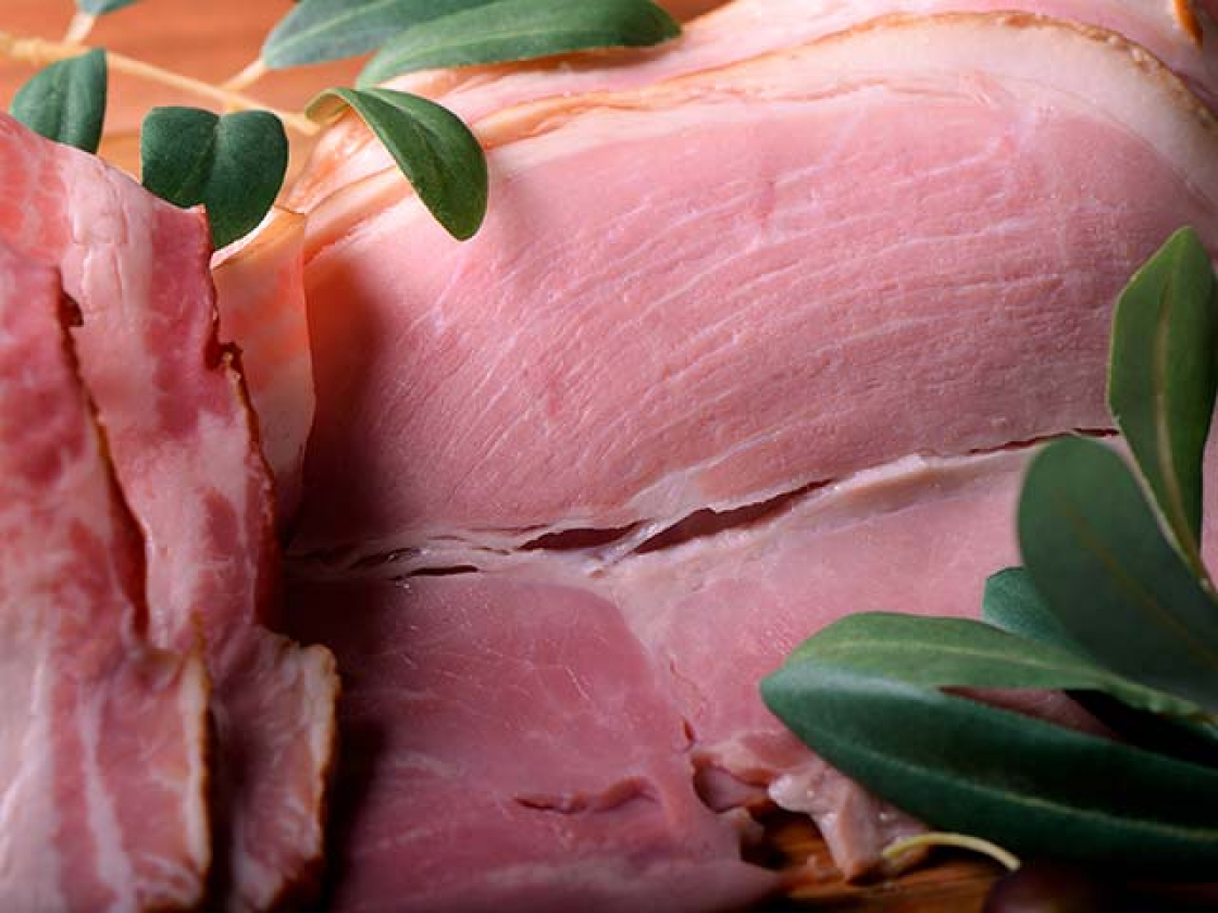 国産大判ももハム〈スライス 165g〉_商品紹介1