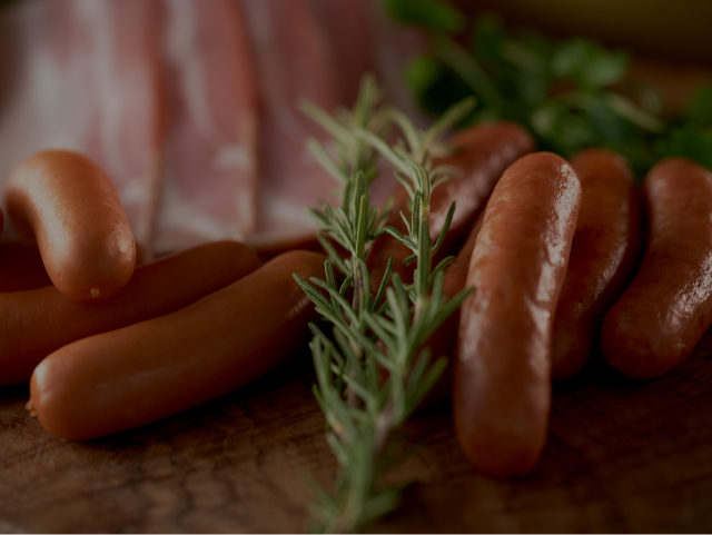 亜麻仁豚 粗びきウインナー